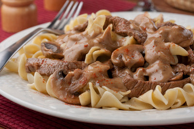 Beef Stroganoff