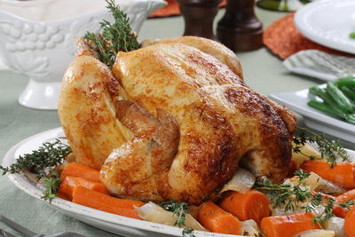 Herb Roasted Bundt Pan Chicken Recipe