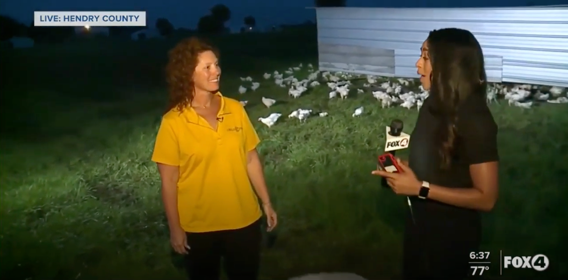 Circle C Farm on FOX 4 News on 8/25/2021