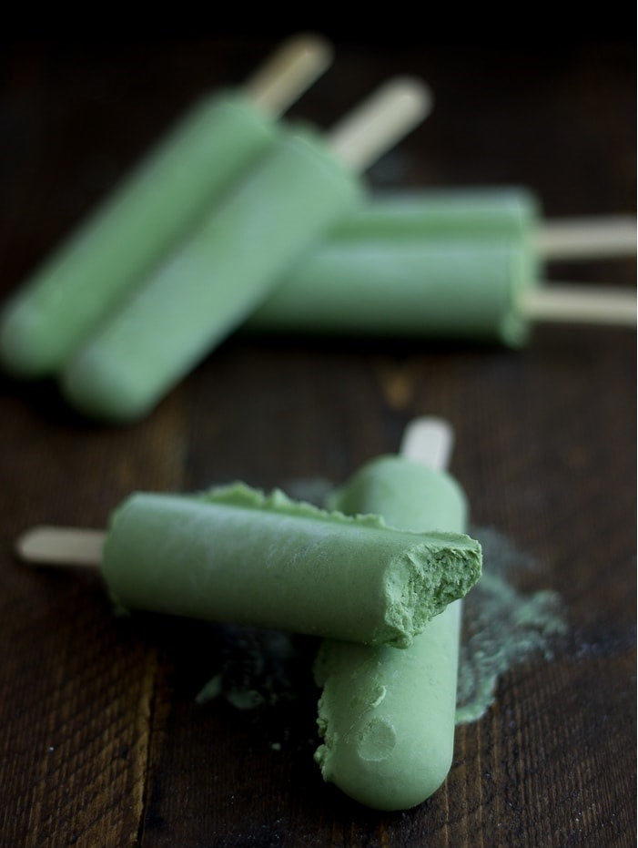 Green Tea Popsicles