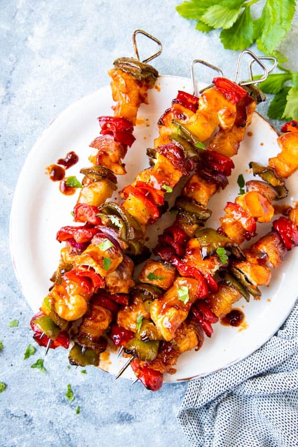 chicken pineapple kabob recipe circle c farm