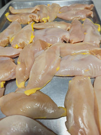 Thumbnail for Pasture Raised French Sasso Chicken Breast, Boneless / Skinless (3-4 Breast Per Pkg)