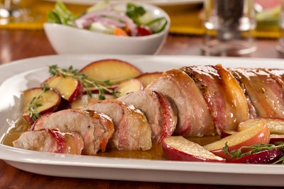 Bacon Wrapped Pork Tenderloin