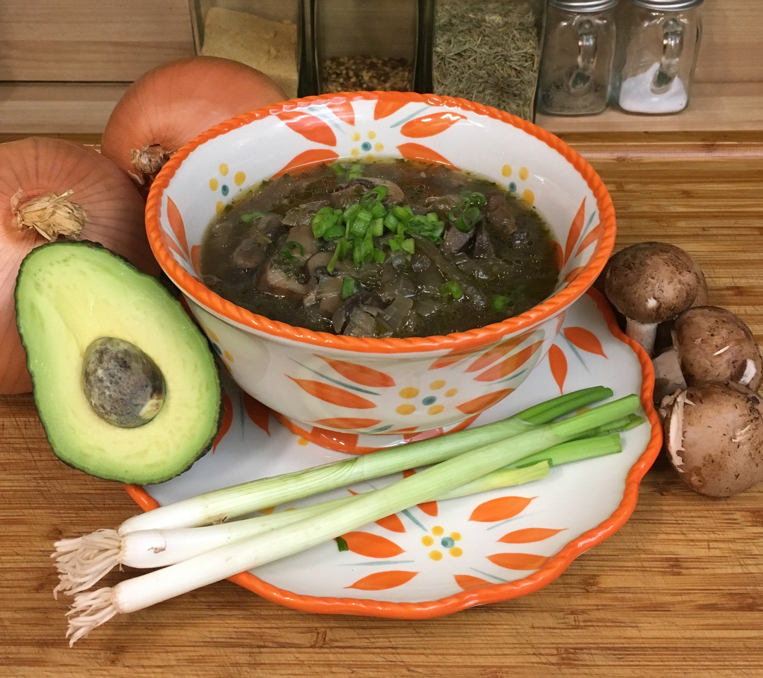 AIP French Onion & Portobello Mushroom Soup
