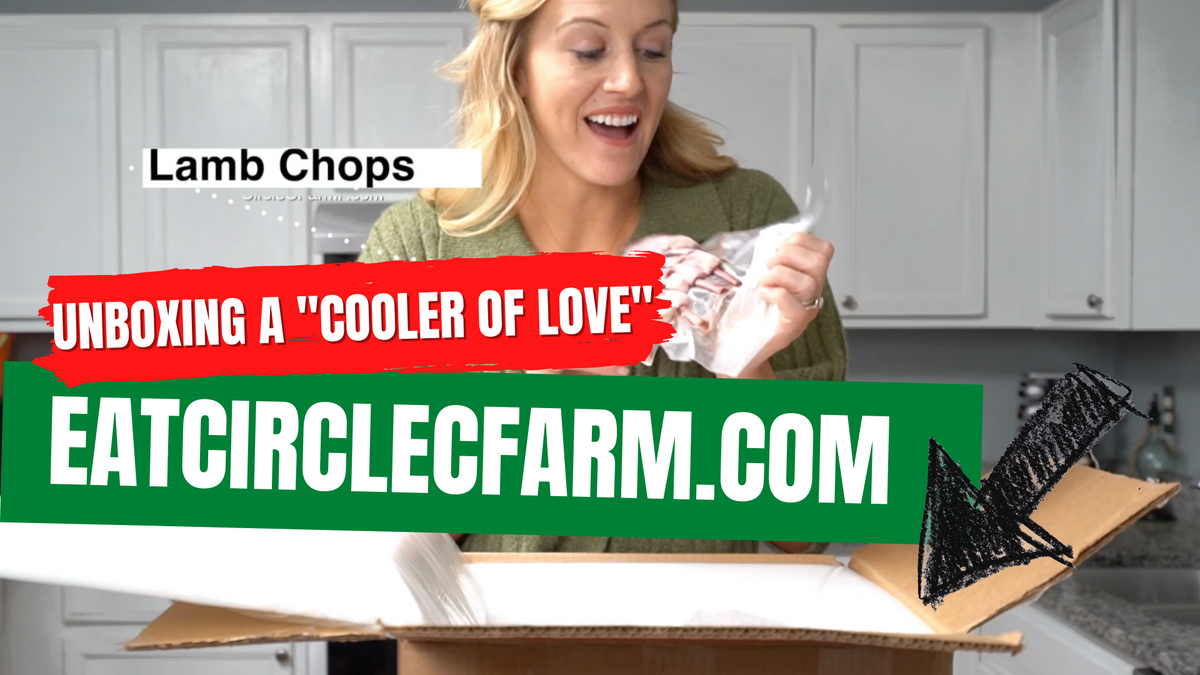 Unboxing a "Cooler of Love" from Circle C Farm with Blogger, Lowcountry Blonde
