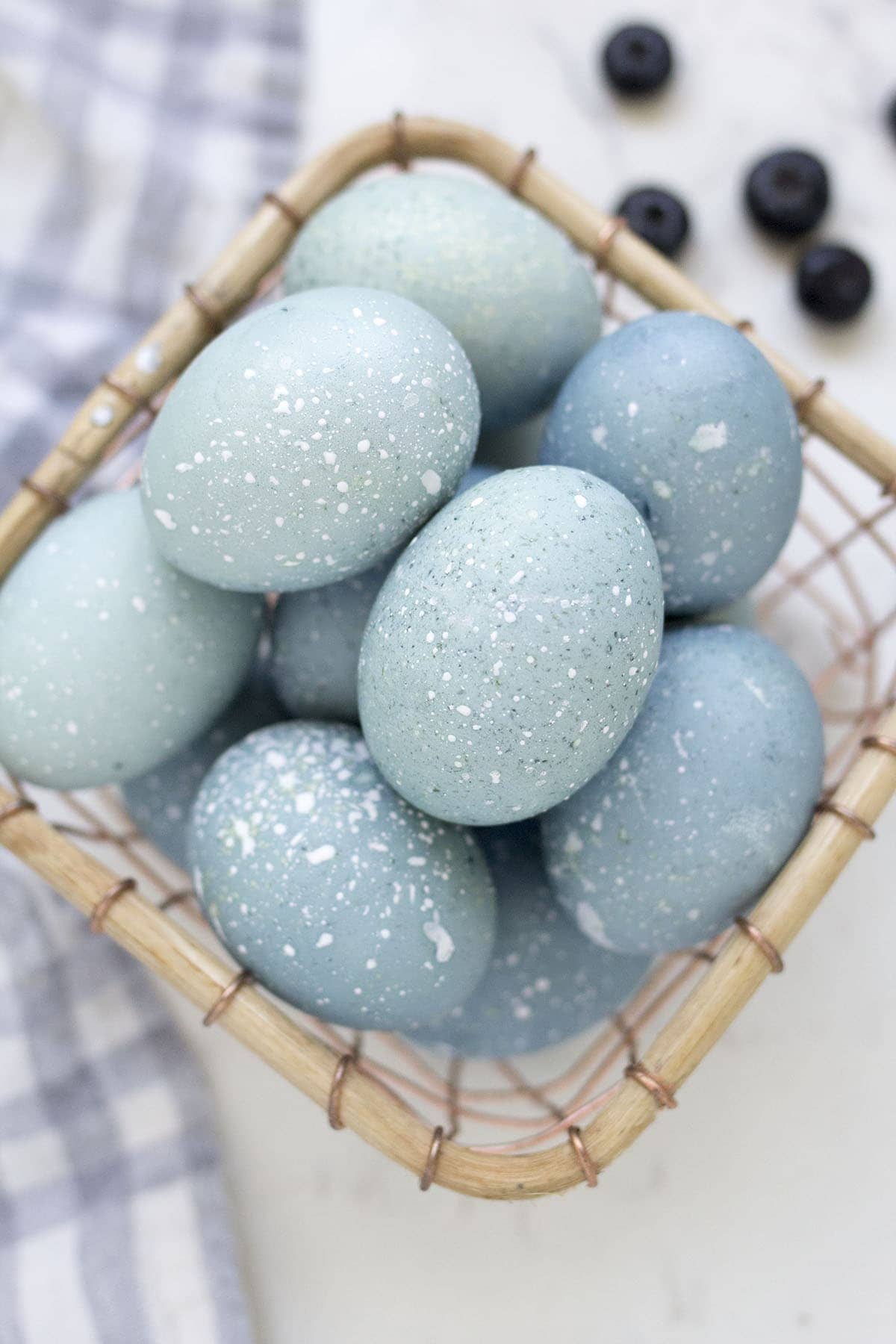 Robin Eggs- Natural Blueberry Dye