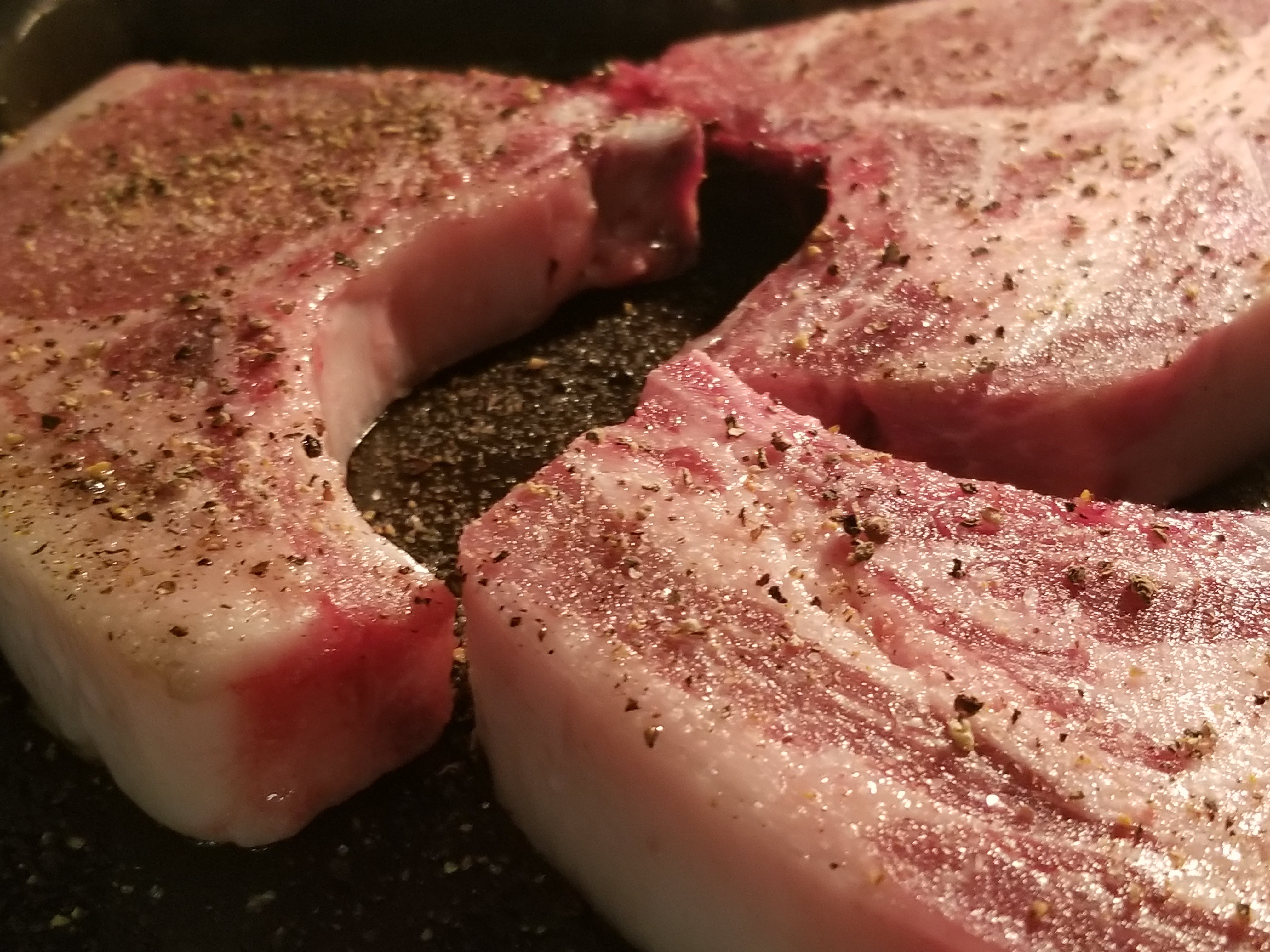 Cooking Heritage Breed Pork Chops