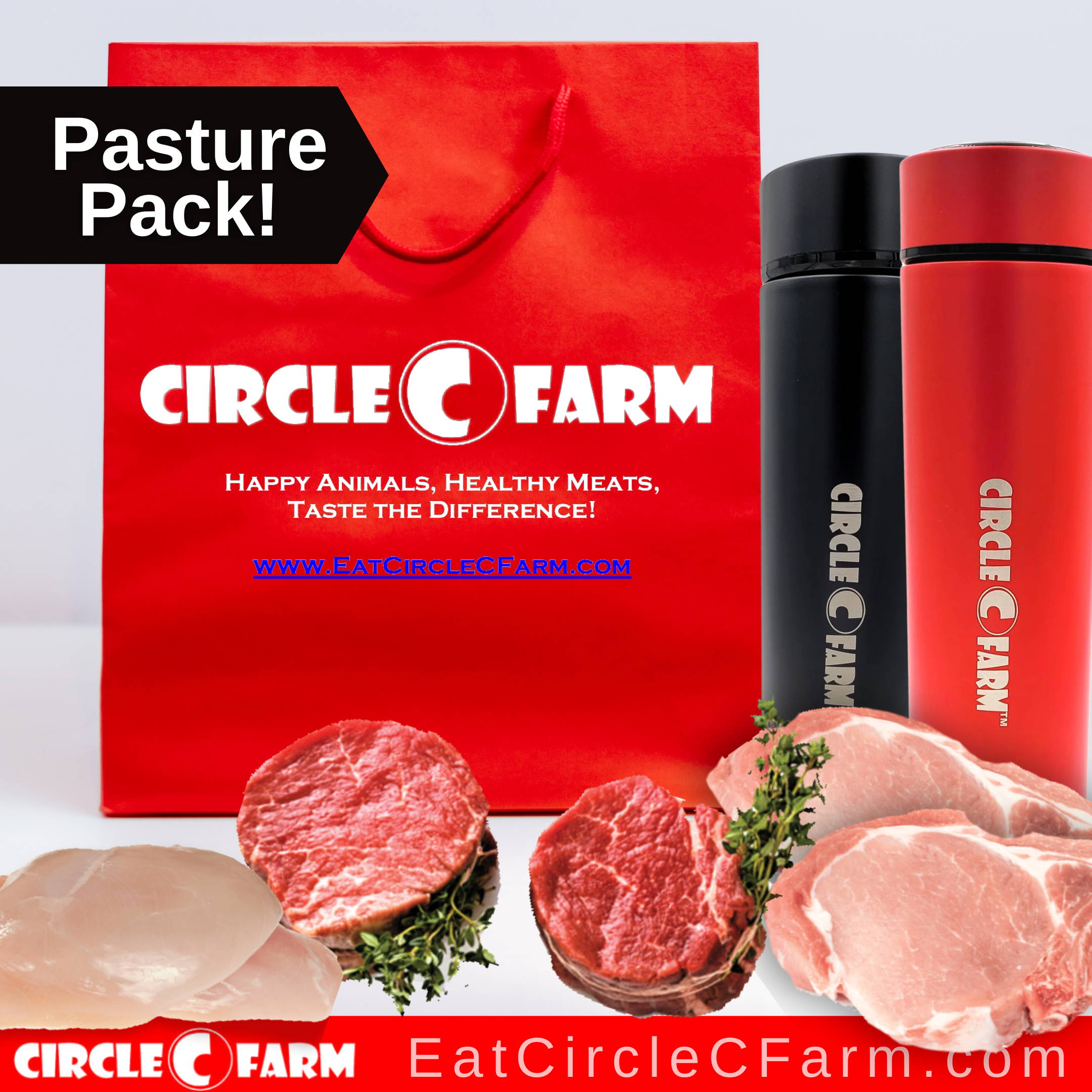 Win a Free Pasture Pack | Eat Circle C Farm