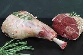 Grass Fed & Grass Finished Leg of Lamb, Bone In, Approx. 4.5 - 5 LB - Circle C Farm