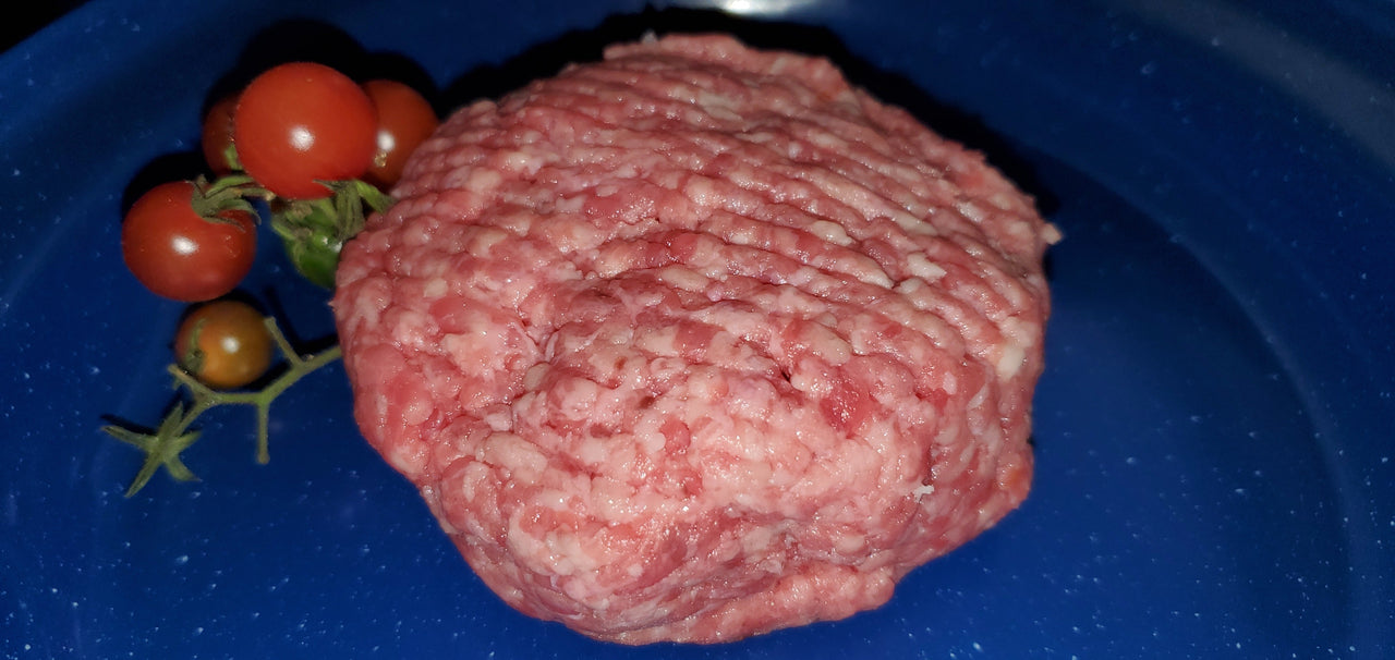 Grass Fed & Grass Finished Beef Short Rib Hamburger Patty (2 x 6 oz.) - Circle C Farm