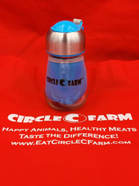 Thumbnail for Blue Glass Travel Mug 400 Ml Drinkware Farm Swag / Merchandise