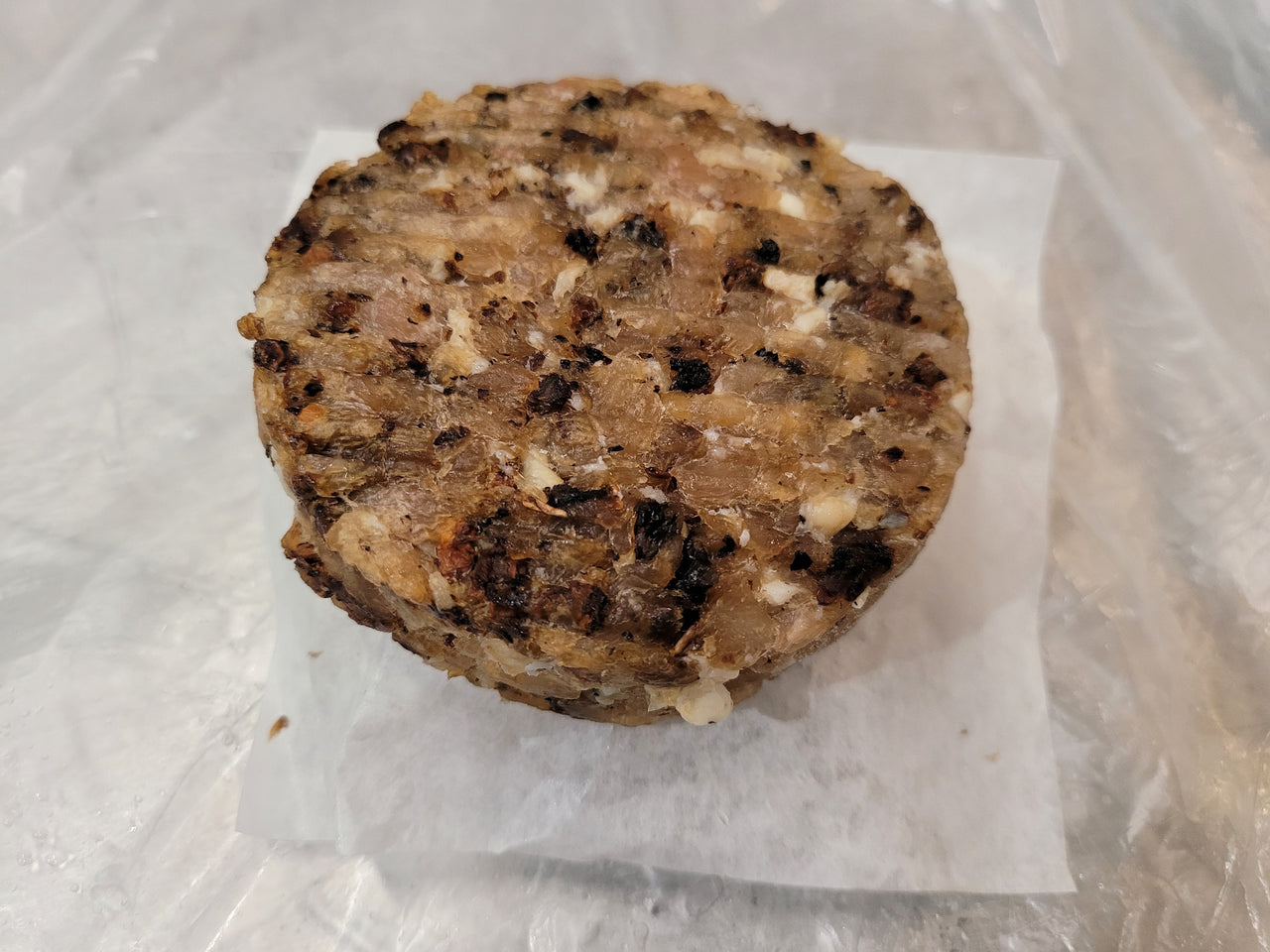 Beef Hamburger Patty With Portobello Mushroom and Garlic - Circle C Farm