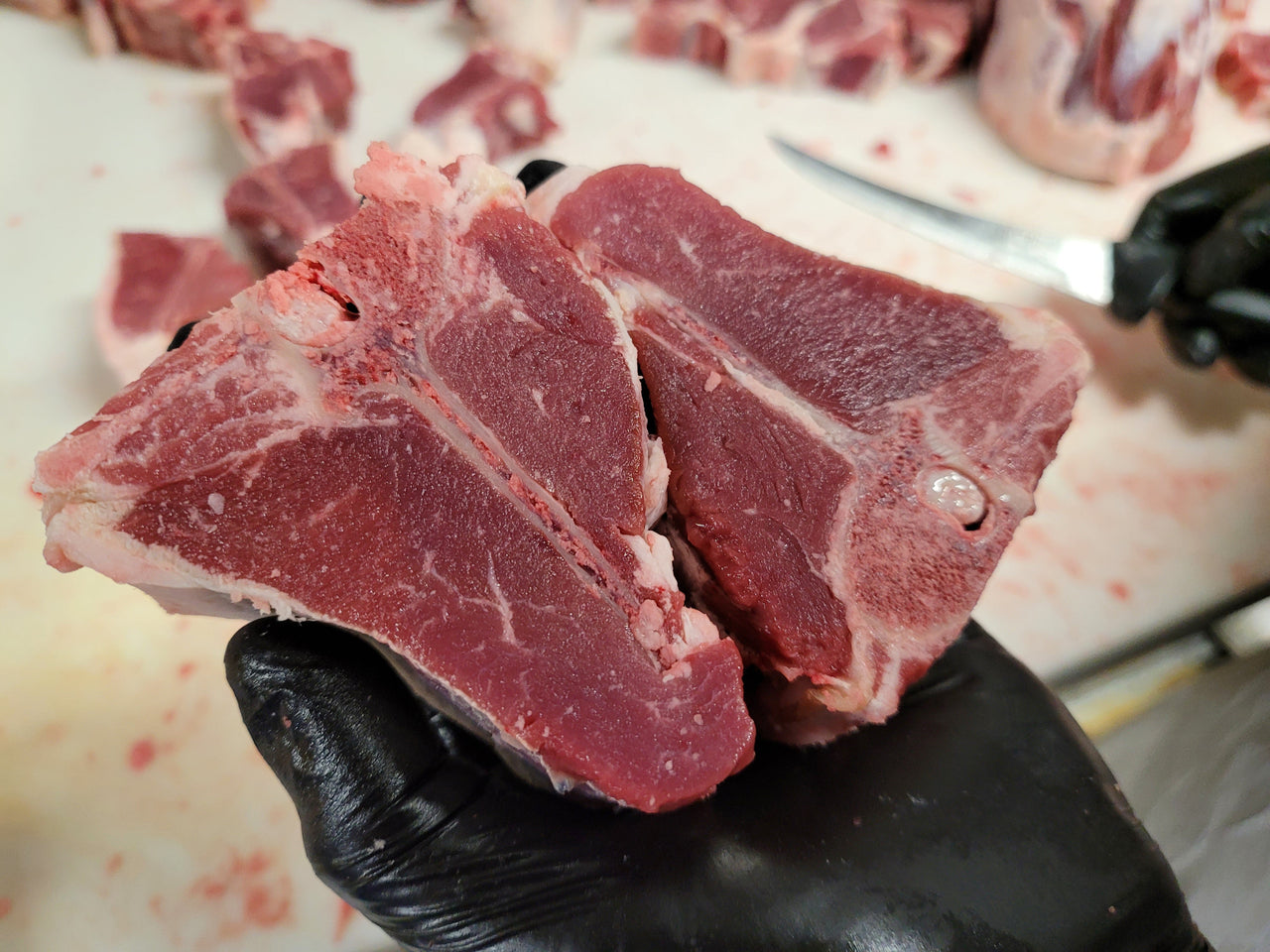 Grass-Fed Lamb Loin Chops (Avg. Wt 1 Lb)