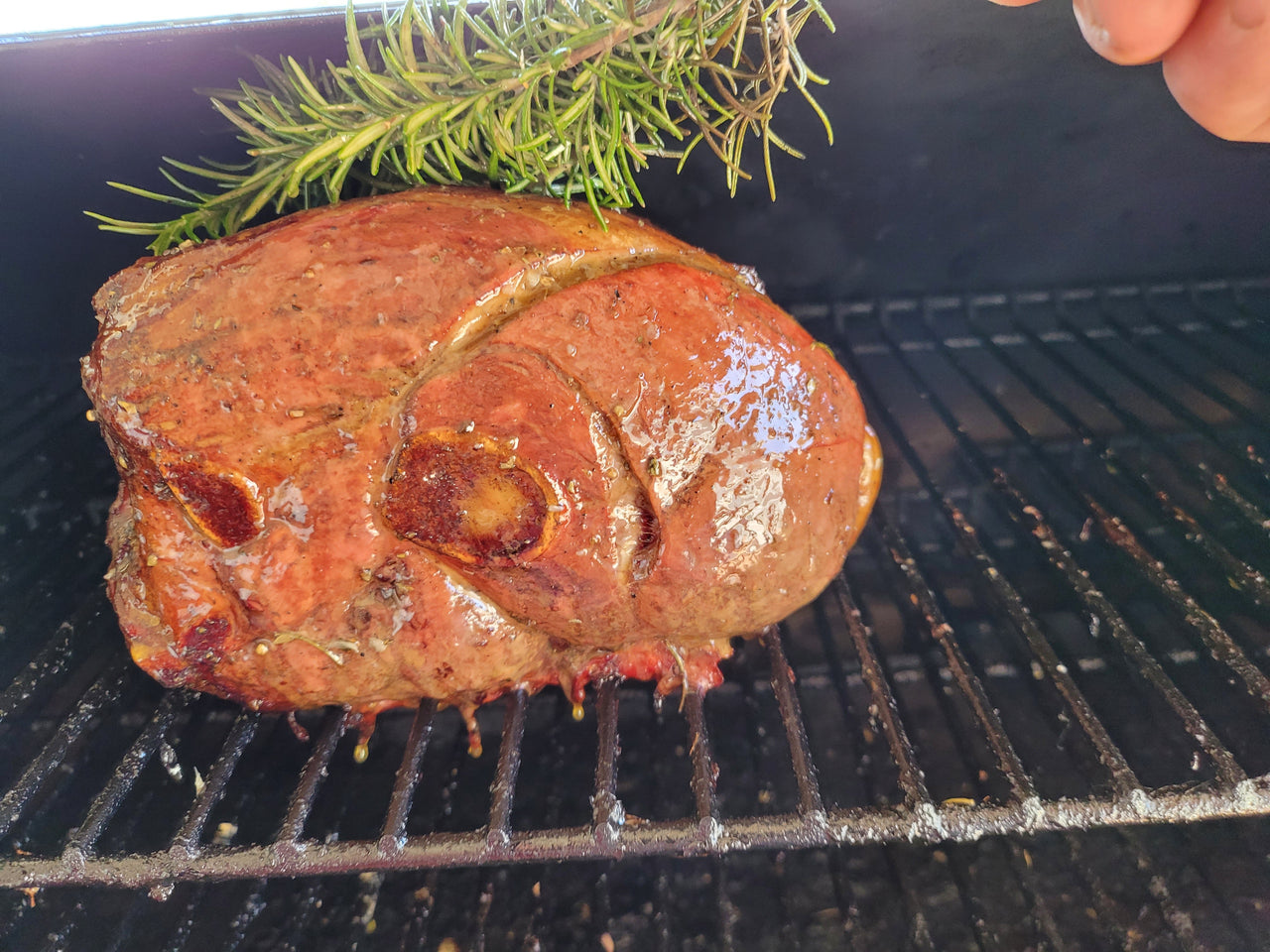 Grass-Fed Lamb Leg Bone In