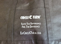 Thumbnail for Red And Black Circle C Farm Cloth Grocery Tote Bag Swag / Merchandise