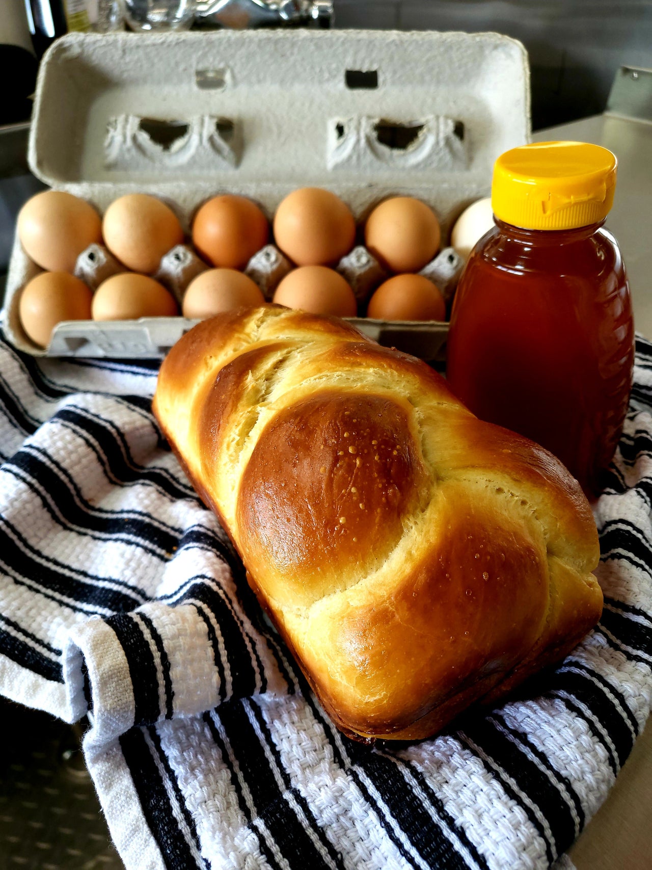 Challah Bread Non GMO Circle C Farm