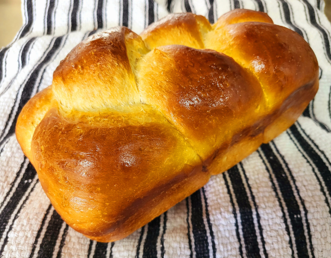 Challah Bread Loaf Non GMO Circle C Farm