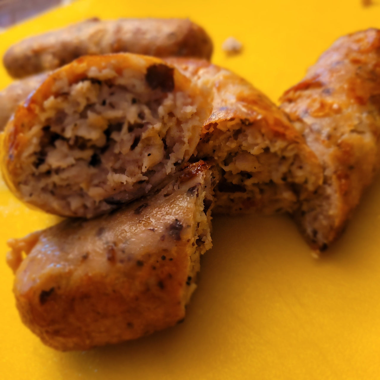 Pasture raised chicken sausage Circle C Farm