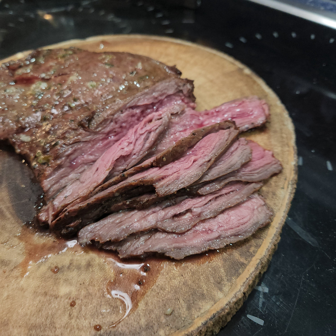 Medium-Rare Sous Vide Flank Steak - A Duck's Oven