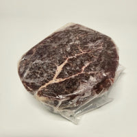 Thumbnail for Grass Fed Grass Finished Beef Chuck Steak 8 oz Japanese Black Wagyu Beef Full Blood AGED 21+ Days