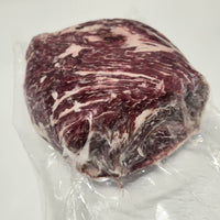 Thumbnail for Grass Fed Grass Finished Beef Skirt Steak, OUTSIDE Cut Japanese Black Wagyu Beef Full Blood AGED 21+ Days