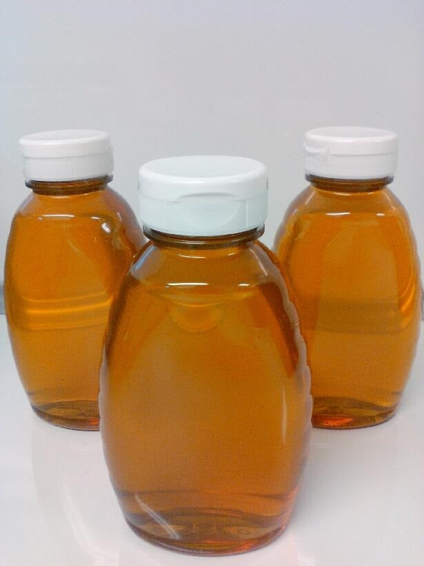 Clover Honey Raw, Unfiltered 1 LB 16 oz. Bottle - Circle C Farm