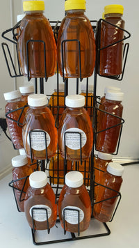 Thumbnail for Blueberry & Cranberry Honey Raw, Unfiltered  1/2 lb Bottle - Circle C Farm