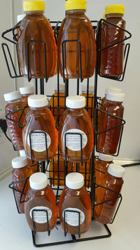 Thumbnail for Blueberry Honey Raw, Unfiltered  1/2 lb Bottle - Circle C Farm