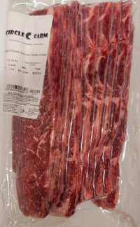 Thumbnail for Grass fed Beef Chuck Denver Steak & Denver Steak Cutlet AKA: Under Blade Steak