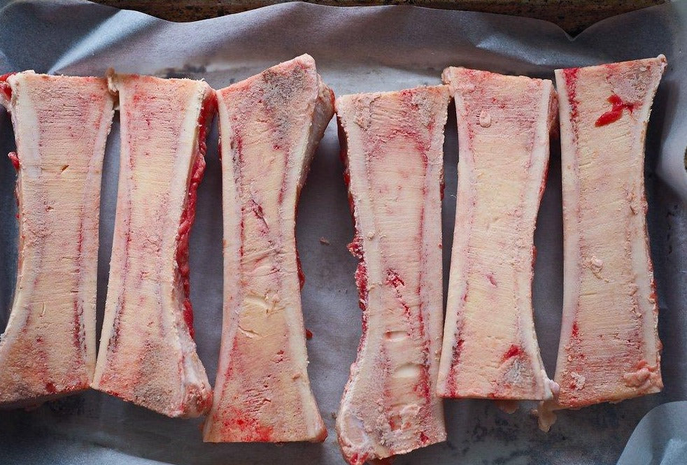 Beef Marrow Bones (Canoe Cut)