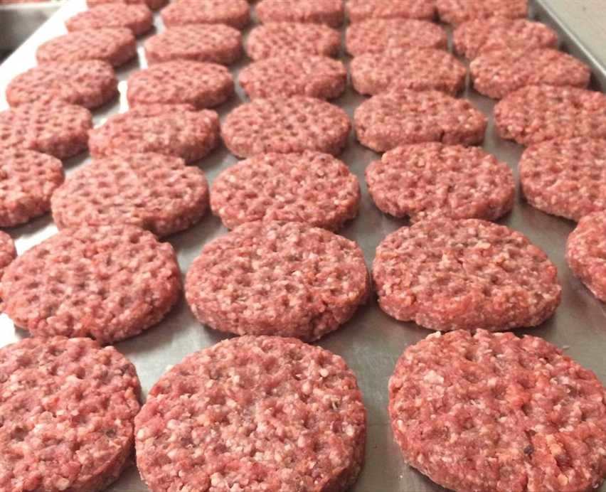 Grass Fed & Grass Finished Beef Hamburger Patties, Keto / Approx. 50 Lean Meat / 50 Fat Blend, - Circle C Farm